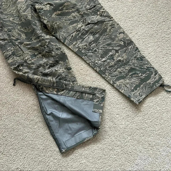 USAF Cold Weather Tiger Stripe Camouflage Trousers Pant XL Long SPM1C1-08-D-1041 - Picture 4 of 16